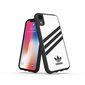 Adidas Originals Case PU for iPhone XR white/black цена и информация | Telefonide kaitsekaaned ja -ümbrised | hansapost.ee