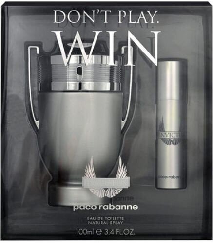 Paco Rabanne Invictus - EDT 100 ml + EDT 10 ml hind ja info | Parfüümid meestele | hansapost.ee