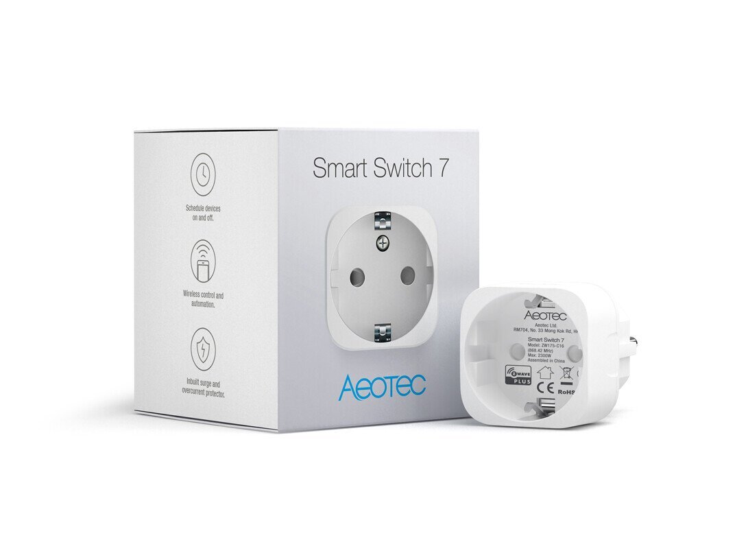 AEOTEC Smart Switch 7 Z-Wave Plus цена и информация | Nutiseadmed ja lisatarvikud | hansapost.ee