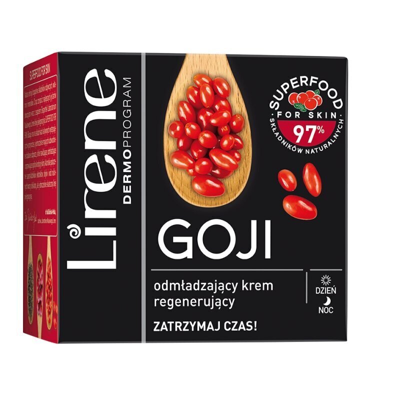 LIRENE Superfood taastav päeva- ja öökreem Goji 50ml цена и информация | Näokreemid | hansapost.ee