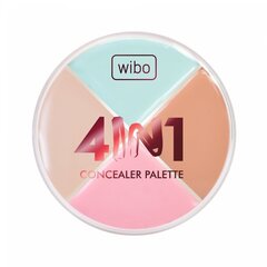 Палитра консилера 4 in 1 Wibo, 15 г цена и информация | Пудры, базы под макияж | hansapost.ee