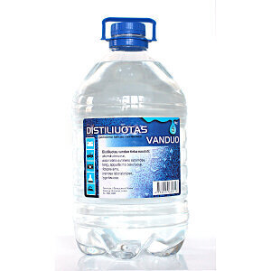 Destilleeritud vesi 5L hind ja info | Klaasipesuvedelikud ja jahutusvedelikud | hansapost.ee