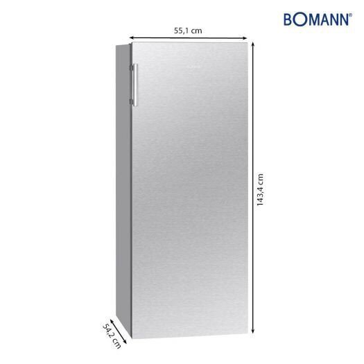 Jahekapp Bomann VS7316, 143.4 cm цена и информация | Külmkapid-külmikud | hansapost.ee