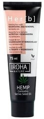Ночная маска для лица с маслом из семян конопли Iroha Cannabis Seed Oil 75 мл цена и информация | Iroha Уход за волосами | hansapost.ee