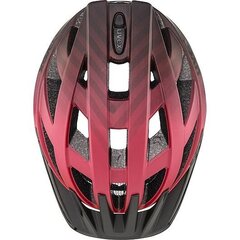 Велосипедный шлем Uvex I-vo CC, черный/красный цена и информация | Шлемы | hansapost.ee