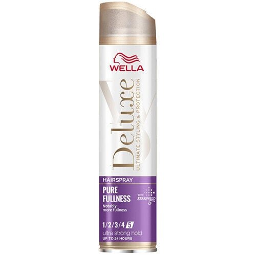 Wella Deluxe Pure Fullness (juukselakk) 250 ml hind ja info | Juuste viimistlusvahendid | hansapost.ee