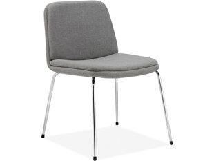 Комплект из 2-х стульев Notio Living Heino, серый/хром цена и информация | Стулья для кухни и столовой | hansapost.ee