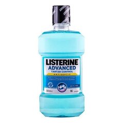 Listerine Mouthwash Advanced Tartar Control жидкость для полоскания рта 500 мл цена и информация | Для ухода за зубами | hansapost.ee