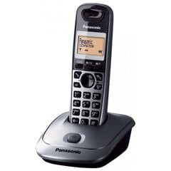 Panasonic KX-TG2512, hõbedane hind ja info | Lauatelefonid | hansapost.ee