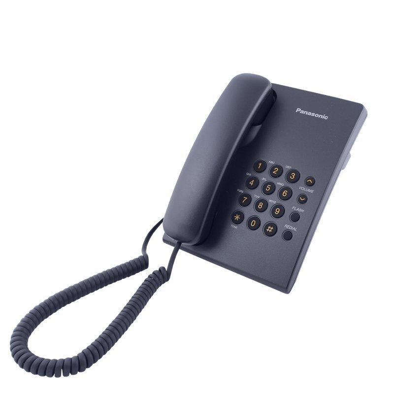 Panasonic KX-TS500PDB, must цена и информация | Lauatelefonid | hansapost.ee