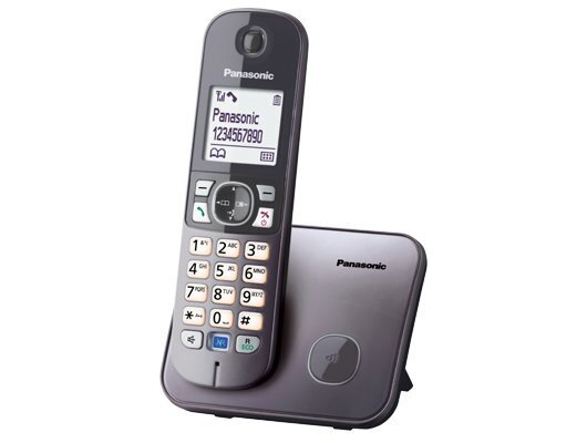 Panasonic KX-TG6811FXM, hall цена и информация | Lauatelefonid | hansapost.ee