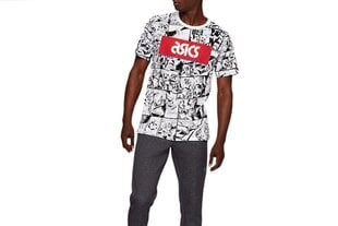 Спортивная футболка Asics TF M Graphic SS 1 Tee M 2191A260-101, 60262 цена и информация | Мужская спортивная одежда | hansapost.ee