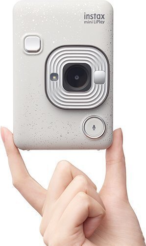 Kiirpildikaamera Fujifilm Instax Mini LiPlay, Stone white hind ja info | Kiirpildikaamerad | hansapost.ee