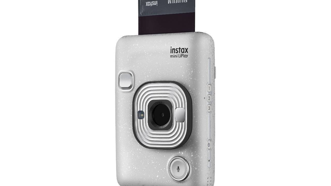Kiirpildikaamera Fujifilm Instax Mini LiPlay, Stone white цена и информация | Kiirpildikaamerad | hansapost.ee