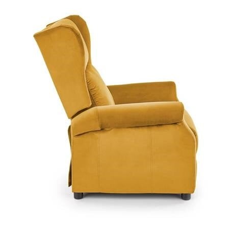 AGUSTIN recliner, color: mustard цена и информация | Tugitoolid | hansapost.ee