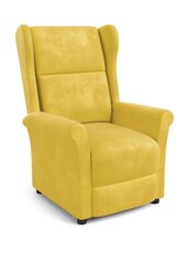 AGUSTIN recliner, color: mustard hind ja info | Tugitoolid | hansapost.ee