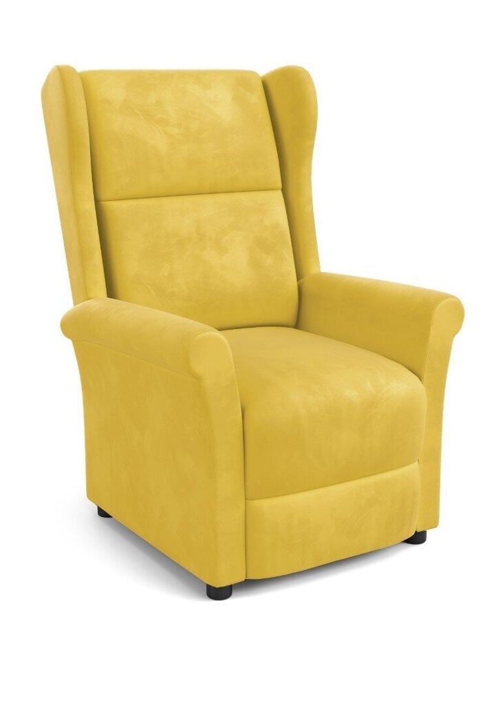 AGUSTIN recliner, color: mustard цена и информация | Tugitoolid | hansapost.ee