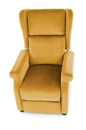 AGUSTIN recliner, color: mustard цена и информация | Tugitoolid | hansapost.ee