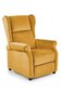 AGUSTIN recliner, color: mustard цена и информация | Tugitoolid | hansapost.ee