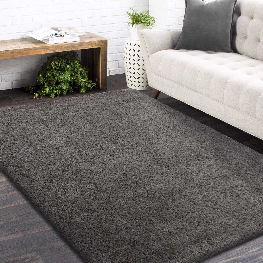 Libisemiskindel vaip Shaggy Grafit 200x290 cm hind ja info | Vaibad | hansapost.ee