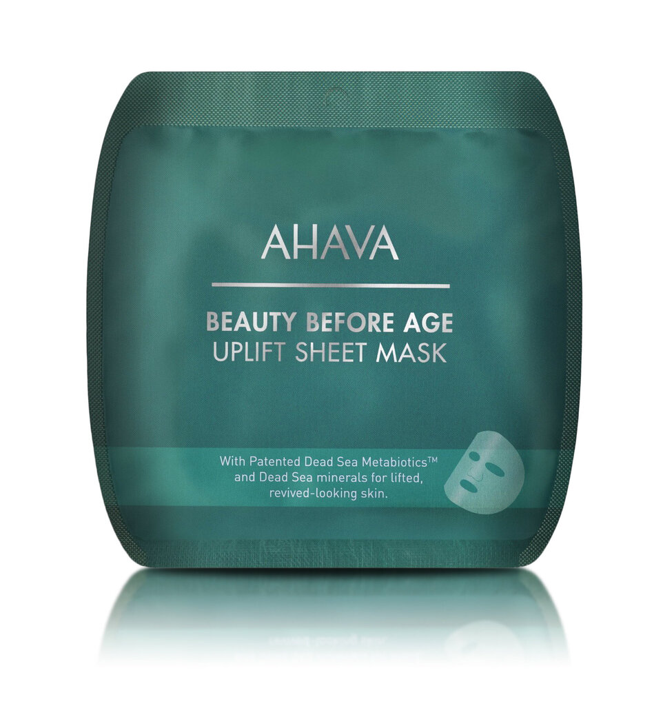 Noorendav näomask Ahava Beauty Before Age Uplift Sheet Mask, 22 g hind ja info | Näomaskid ja silmamaskid | hansapost.ee