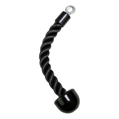 Скакалка для трицепса Tunturi Single Tricep Rope, 37 см цена и информация | Аксессуары для тренажеров | hansapost.ee
