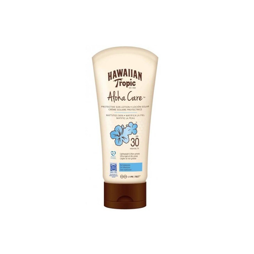 Hawaiian Tropic SPF 30 Aloha Care (kaitsev päikesevesi matistab nahka) 180 ml hind ja info | Päikesekaitse ja päevitusjärgsed kreemid | hansapost.ee