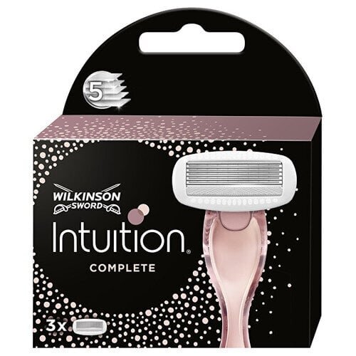 Varupea Wilkinson Sword Wilkinson Intuition Complete 3 tk цена и информация | Raseerimisvahendid | hansapost.ee