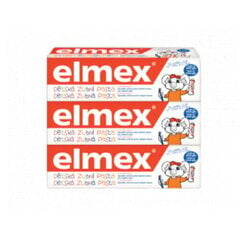 Laste hambapasta Elmex Kids Trio, 3 x 50 ml hind ja info | Hambaharjad, hampapastad ja suuloputusvedelikud | hansapost.ee