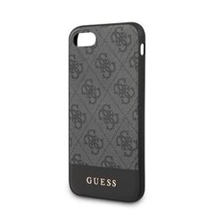 Чехол Guess GUHCI8G4GLGR 4G Stripe для iPhone 7/8/SE2020 Grey цена и информация | Чехлы для телефонов | hansapost.ee
