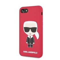 Karl Lagerfeld Full Body Silicone Case for iPhone 7/8/SE2020 Red цена и информация | Чехлы для телефонов | hansapost.ee
