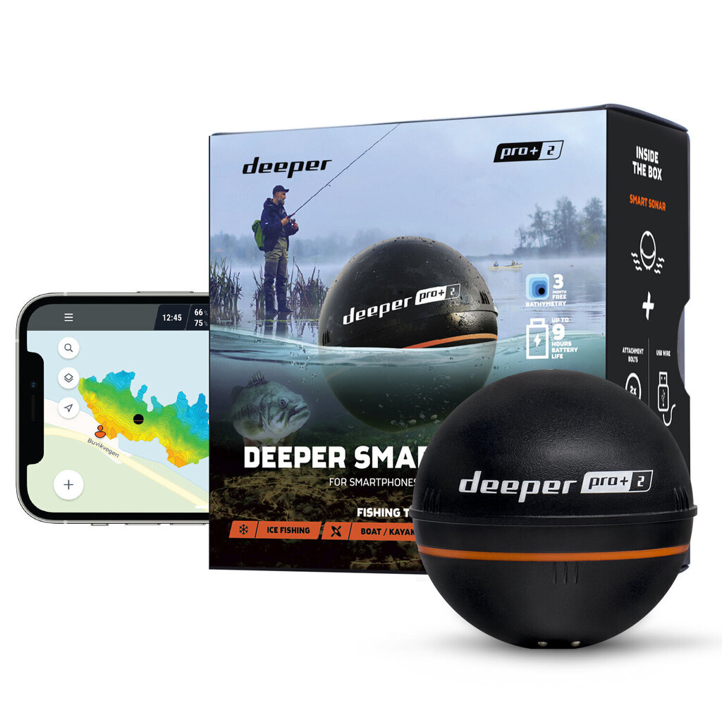 Sonar Deeper Smart Sonar PRO+ 2 hind ja info | Nutiseadmed ja lisatarvikud | hansapost.ee