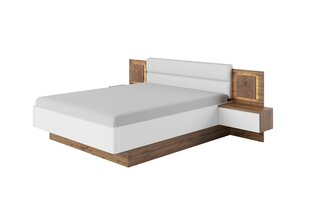 Кровать Szynaka Meble Sierra, коричневый/белый цена и информация | Кровати | hansapost.ee