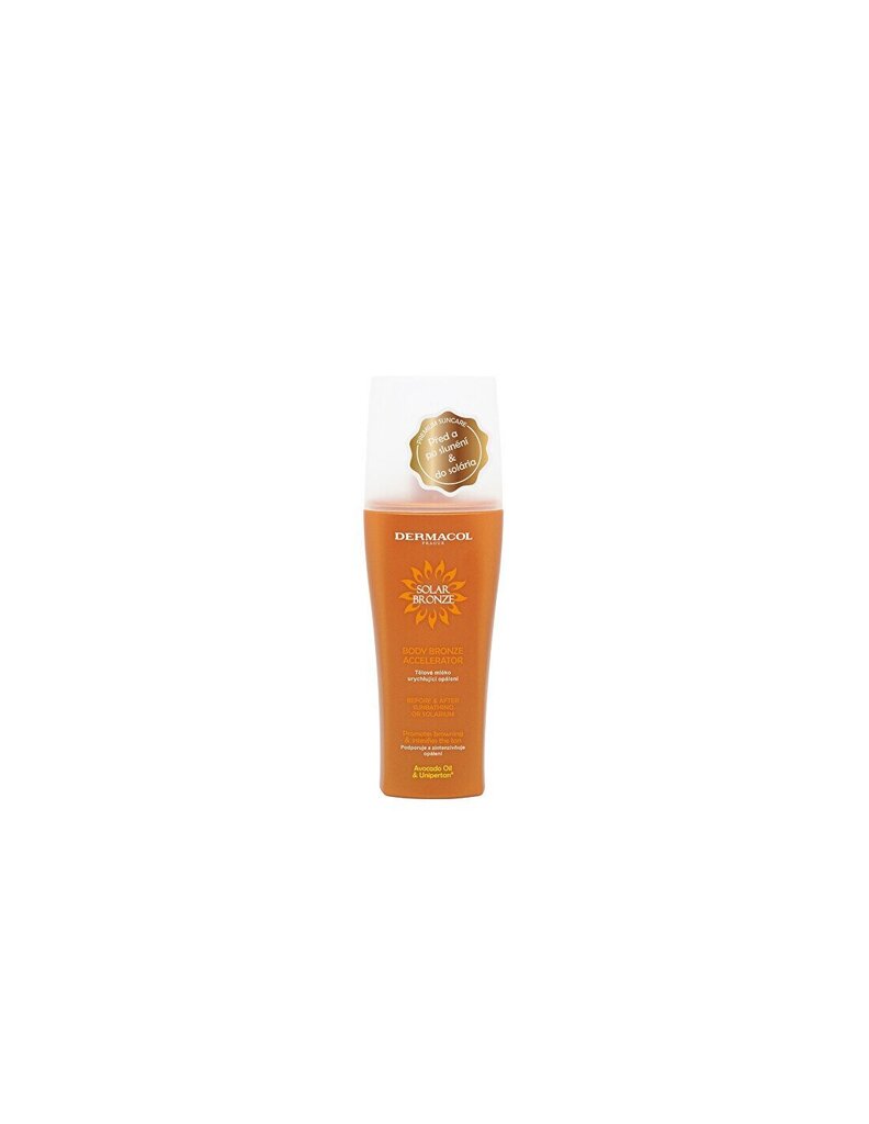 Dermacol Body (Body Bronze Accelerator) 200 ml hind ja info | Päikesekaitse ja päevitusjärgsed kreemid | hansapost.ee