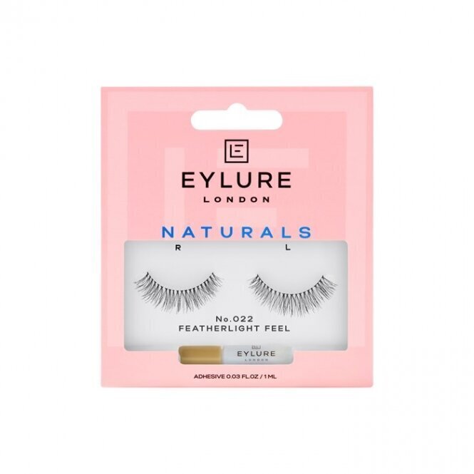 Kunstripsmed Eylure Naturals 022 цена и информация | Kunstripsmed, ripsmeliim ja ripsmekoolutajad | hansapost.ee