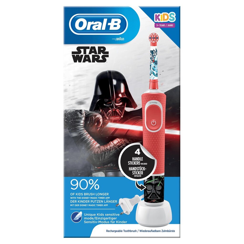 Braun kids Star Wars цена и информация | Elektrilised hambaharjad | hansapost.ee