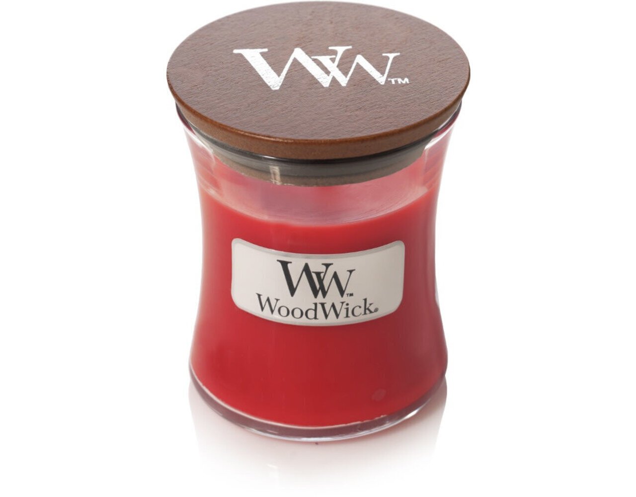 WoodWick lõhnaküünal Crimson Berries, 85 g price and information | Küünlad, küünlajalad | hansapost.ee