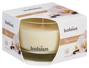 Ароматическая свеча Bolsius True Scents Vanilla цена и информация | Подсвечники, свечи | hansapost.ee