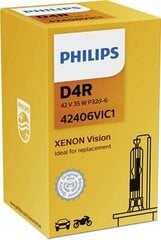 PHILIPS Автомобильная лампа D4R VI 42V 35W P32d-6 цена и информация | Автомобильная ксеноновая лампа D2R 6000К (Китай) | hansapost.ee
