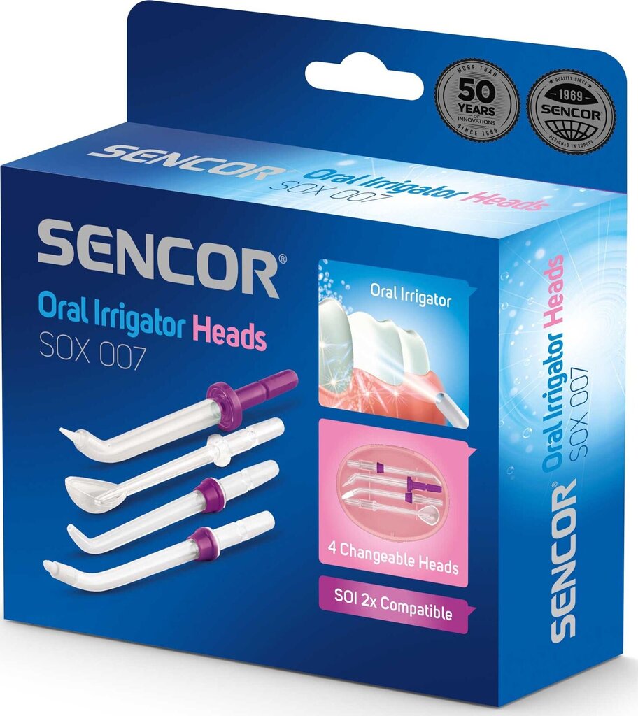 Sencor SOX 007 цена и информация | Elektriliste hambaharjade otsikud | hansapost.ee