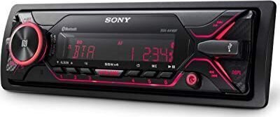 Autoraadio Sony DSX-A416BT :Must 220 W Bluetooth hind ja info | Autoraadiod, multimeedia | hansapost.ee