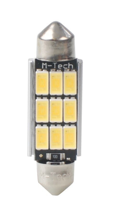 LED pirn M-Tech LB816W C5W 12V, 2 tk цена и информация | Autopirnid | hansapost.ee