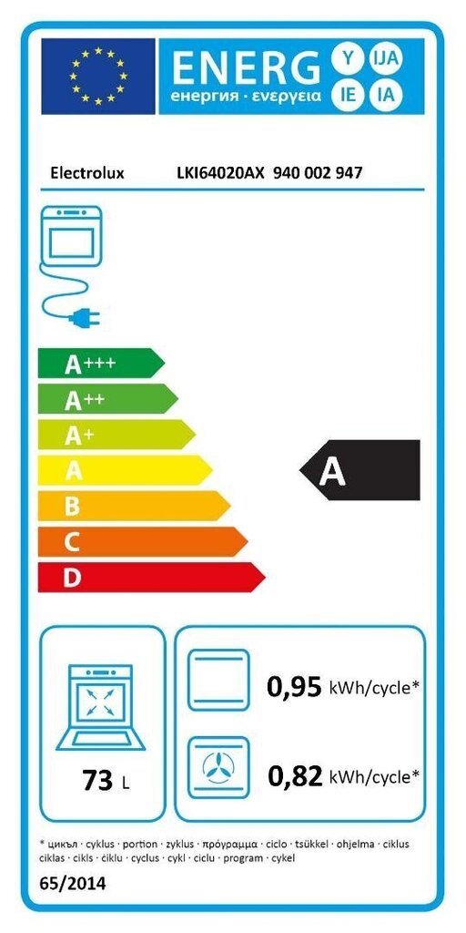 Electrolux LKI64020AX цена и информация | Elektripliidid | hansapost.ee