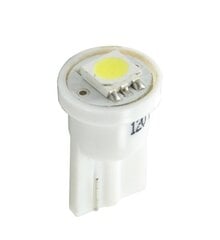 LED pirn M-Tech LB040W W5W T10 12V, valge hind ja info | M-Tech Autoelektroonika | hansapost.ee