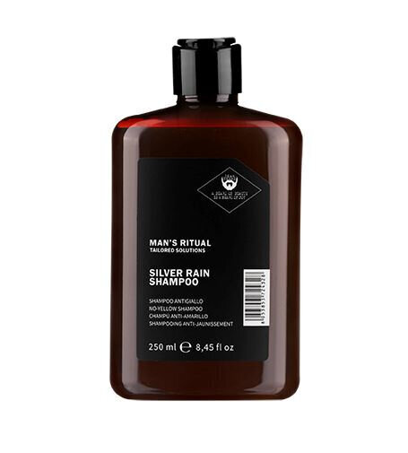 Dear Beard Man`s Ritual Yellow Glare (hõbedane vihmašampoon) 250 ml hind ja info | Raseerimisvahendid | hansapost.ee