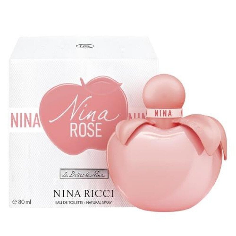 Naiste parfüüm Rose Nina Ricci (80 ml) EDT цена и информация | Parfüümid naistele | hansapost.ee