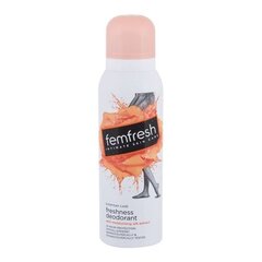 Femfresh Freshness intiimdeodorant 125 ml hind ja info | Intiimhügieeni tooted | hansapost.ee
