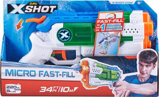 Mänguasi veepüss X-Shot Micro Fast-Fill, 56220 hind ja info | Ranna- ja õuemänguasjad | hansapost.ee