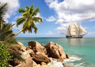 Pusle Castorland Puzzle Sailing in Paradise (Purjetamine paradiisis), 1500-osaline hind ja info | Pusled lastele ja täiskasvanutele | hansapost.ee