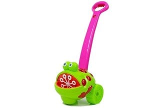 Машина для мыльных пузырей «Лягушка» с розовой ручкой цена и информация | Игрушки (пляж, вода, песок) | hansapost.ee